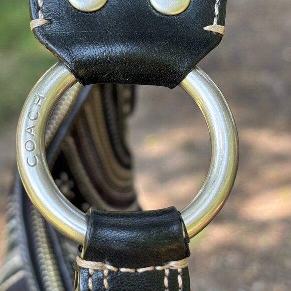 Coach Black Soho Hobo #10483 - Picture 4 of 12